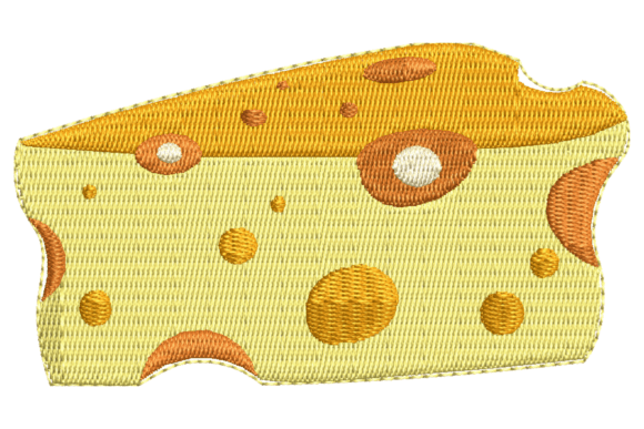 Cute Cheese Slice – Embroidery Design Review