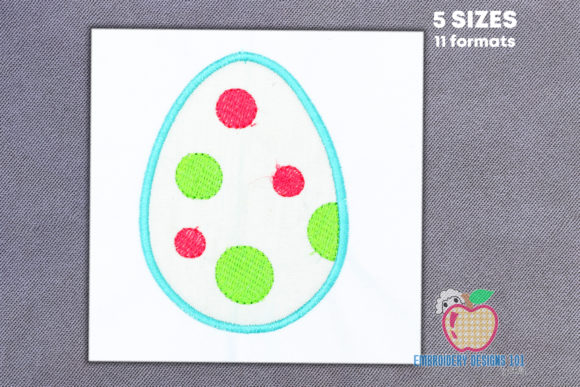 Decorative Easter Egg Applique Review