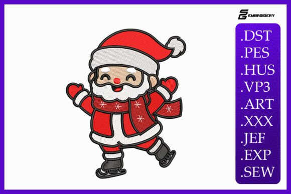 Festive Christmas Santa Skating Review